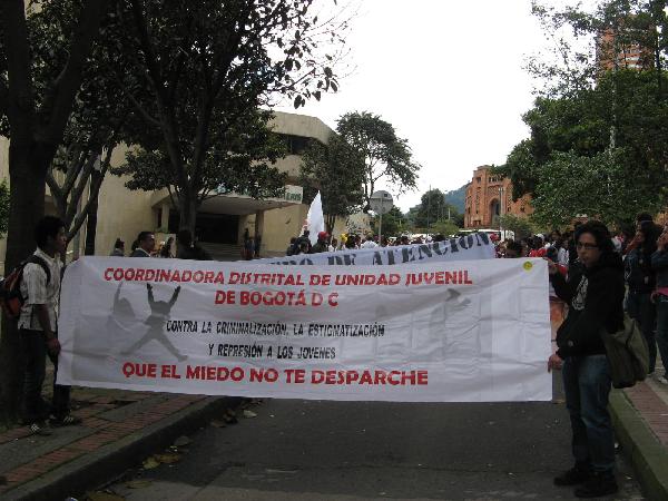 Marcha contra panfletos