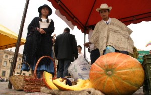 Mercado campesino en Suba