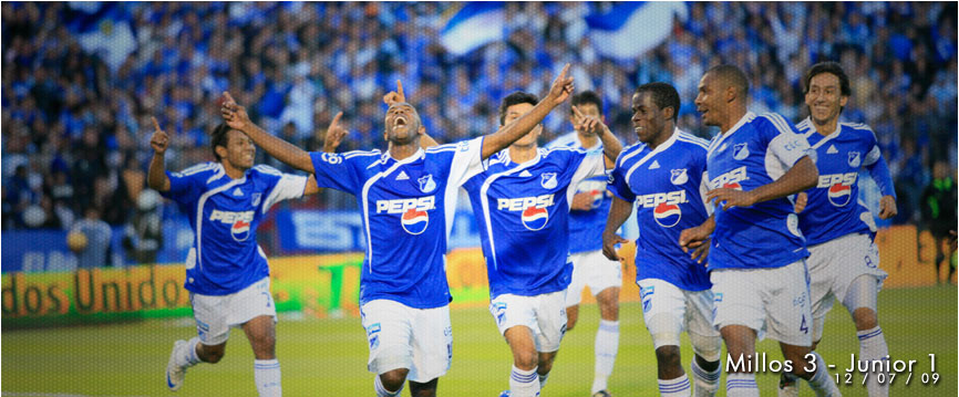 Millonarios gana a Junior