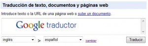 Traductor de Google