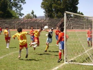 Fútbol en niños