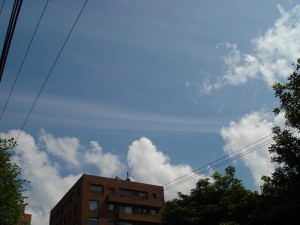 Chemtrail - parallel trails