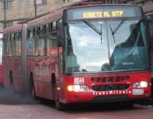 Contaminación de Transmilenio