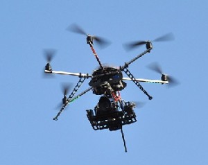 Dron con tecnología colombiana