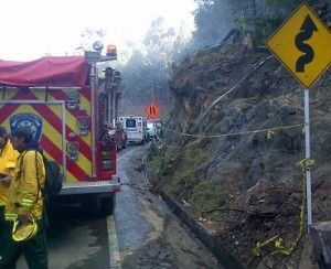 Incendio en La Calera