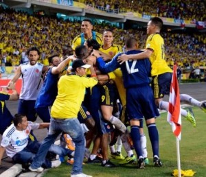 Colombia el Brasil 2014