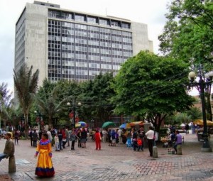 Parque Santander Bogotá