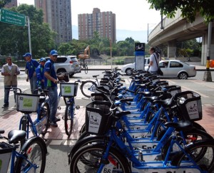 Bicicletas públicas en Bogotá