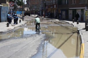 Anterior vía de acceso a Bosa