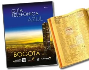 Guía telefónica de Bogotá