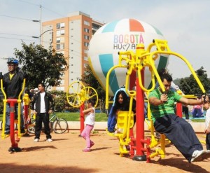 Gimnasio al aire libre en Suba