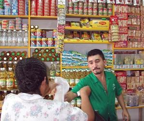 Tienda de barrio en Bogotá