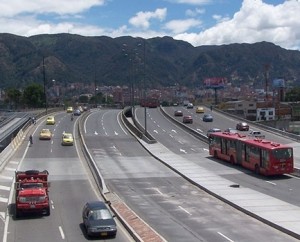 Malla vial Troncal Bogotá