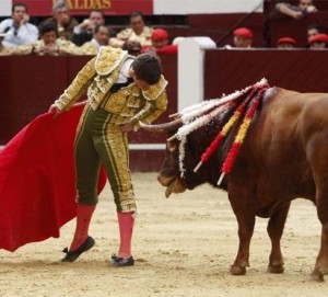 Toros en La Santamaría