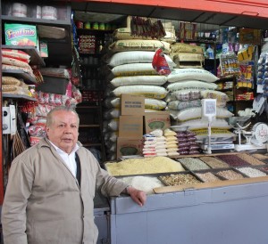 Comerciante de plaza de mercado