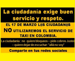 Día sin taxi