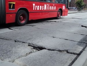 Losas de TransMilenio