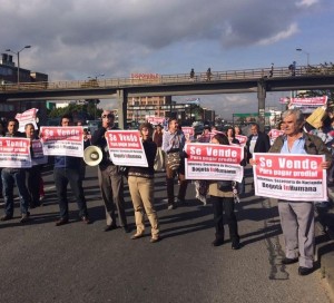 Protestas por pago del predial