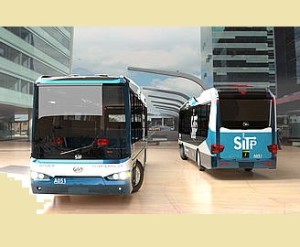 Cubiertas de buses del SITP