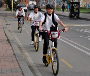 Al Colegio en Bici