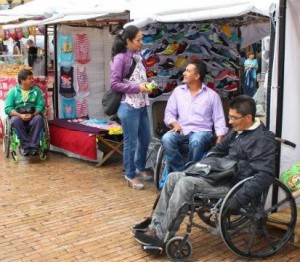 Feria de productividad para discapacitados