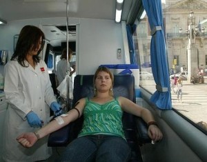 Donación de sangre